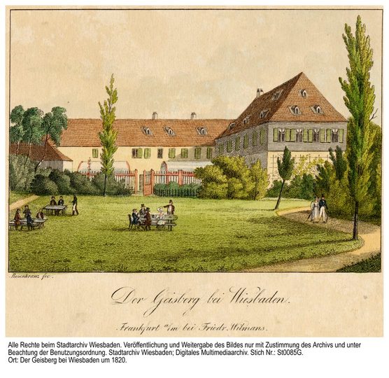 Geisberg, um 1820