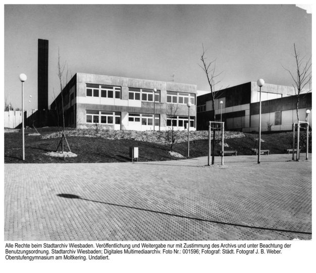 Martin-Niemöller-Schule am Moltkering, ca. 1975