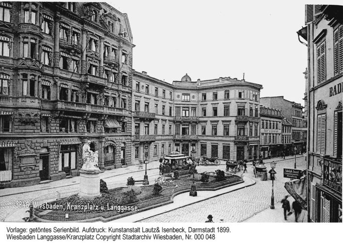 Hotel Schwarzer Bock, 1899