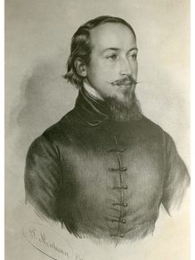 Béla Kéler, um 1850