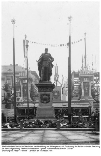 Kaiser-Friedrich-Denkmal, 1897