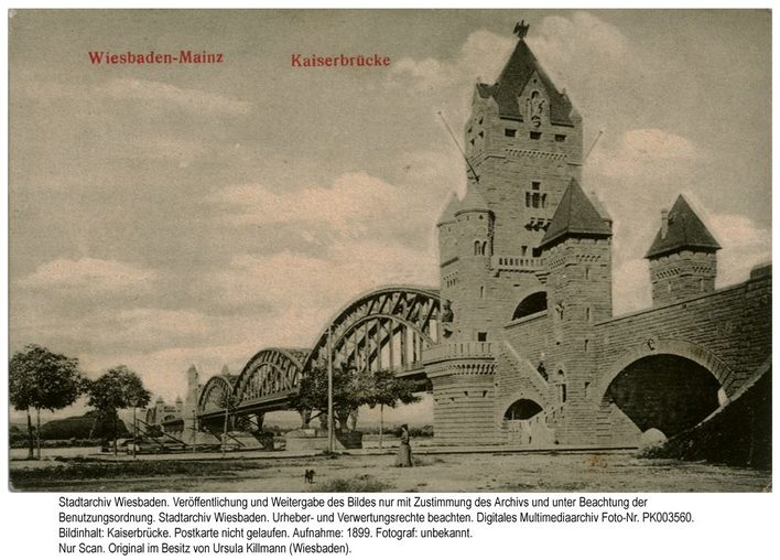 Kaiserbrücke, 1899