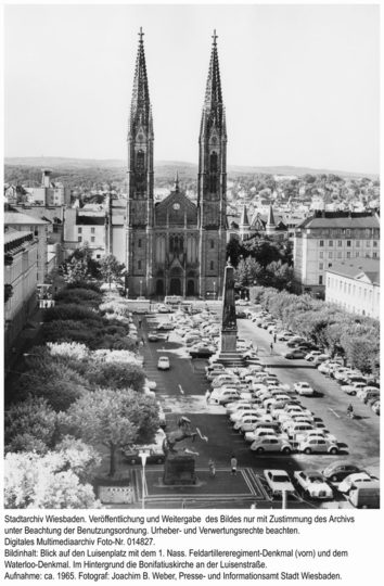 Luisenplatz, ca. 1965