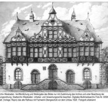 Altes Rathaus vor dem Umbau, 1827