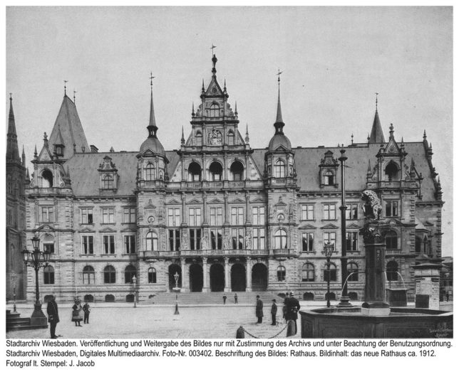 Neues Rathaus, ca. 1912