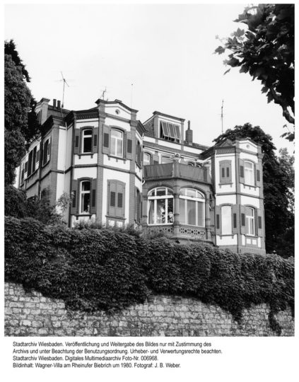Villa Annika (Wagner-Villa), um 1980