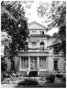 Wiesbadener Konservatorium in der Bodenstedtstraße 2, um 1980