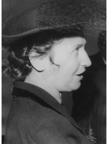 Elsa Margherita Freifrau von Zschinsky-Troxler, ca. 1950