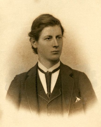 Franz Bossong, um 1900.