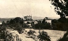 Blick auf das Rettungshaus, Ende des 19. Jahrhundert.