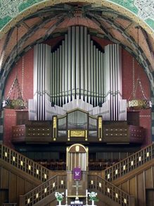 Die Orgel der Lutherkirche aus dem Jahr 1911.