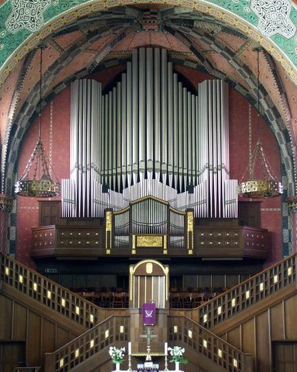 Die Orgel der Lutherkirche aus dem Jahr 1911.