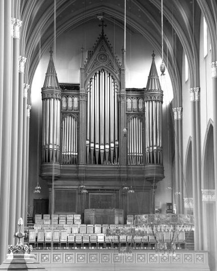 Die Walcker-Orgel in der Marktkirche.