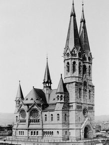 Ringkirche, um 1900
