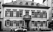 Polizeirevier im Schenck’schen Haus, um 1980