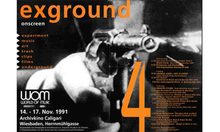 Das 2. exground filmfest fand 1991 statt.