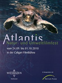 Plakat des vorletzten Atlantis Natur- und Umweltfilmfestes.