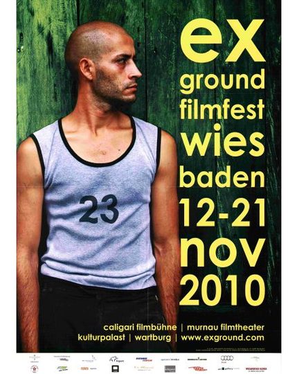 Plakat für das exground filmfest, 2010.