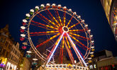 Ferris wheel with Hessian winter tavern, 26 November - 12 January