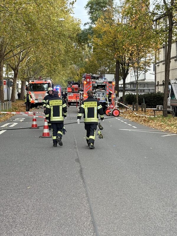 Brand in der Rheingaustraße