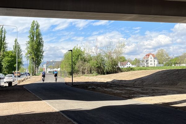 Neuer Radweg