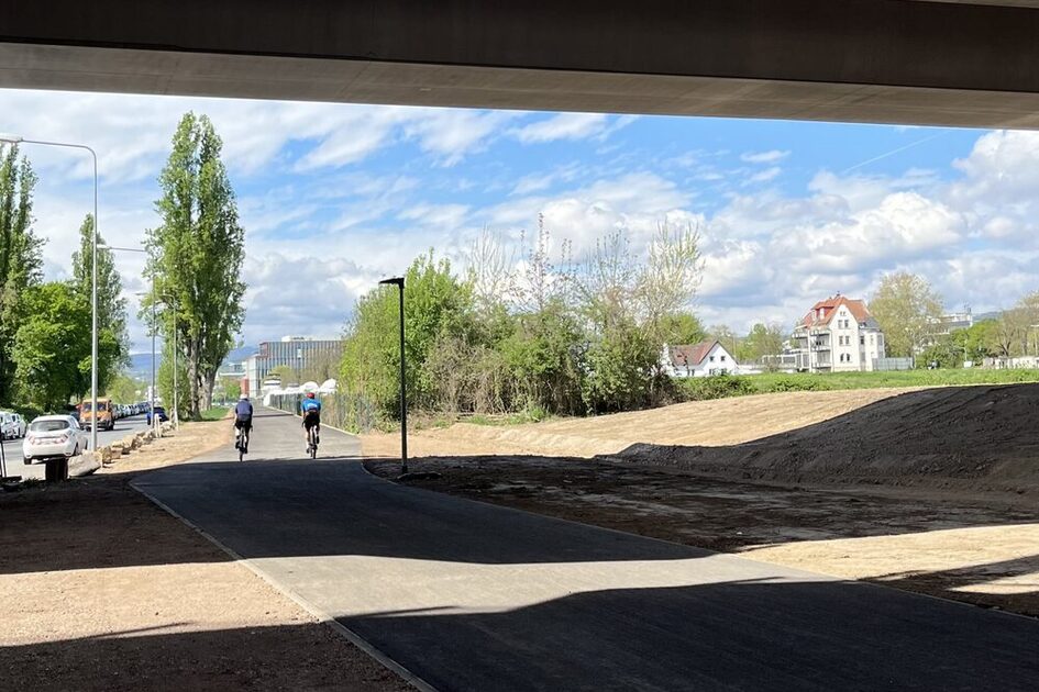 Neuer Radweg