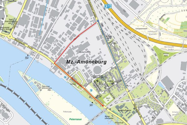 Umleitungsgrafik
