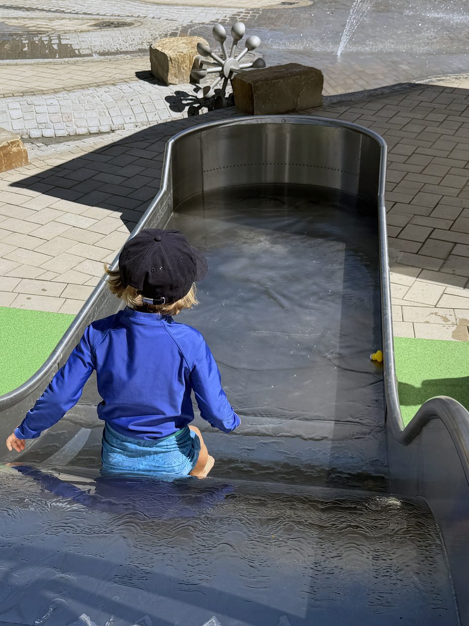 Wasserspielplatz eröffnet