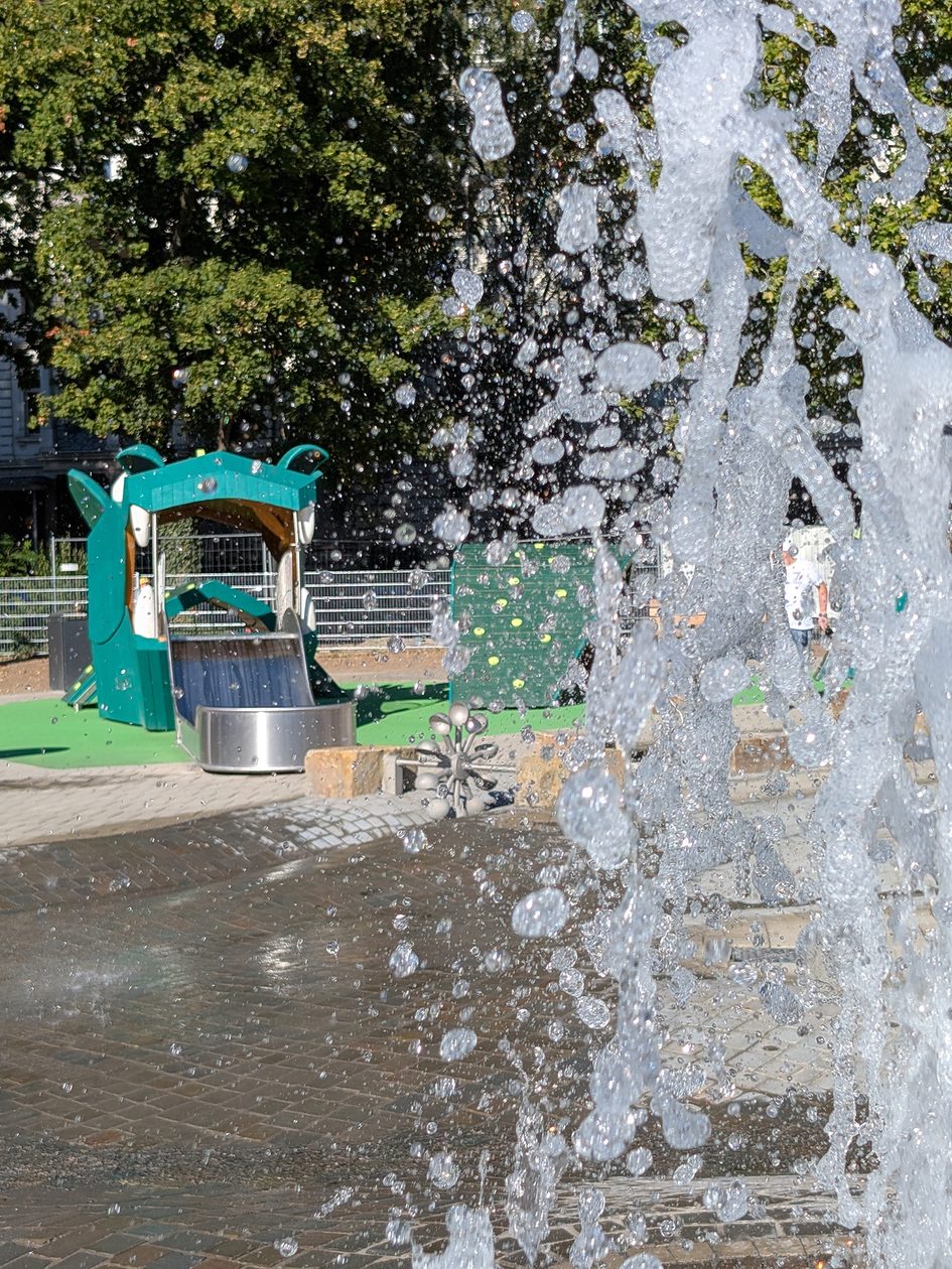 Wasserspielplatz eröffnet