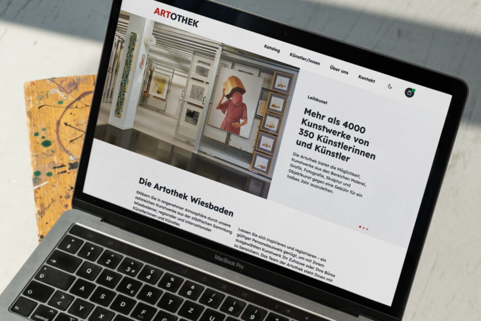 Foto der neuen Datenbank