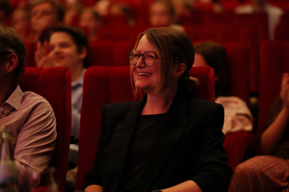 Dr. Patricia Becher im Publikum