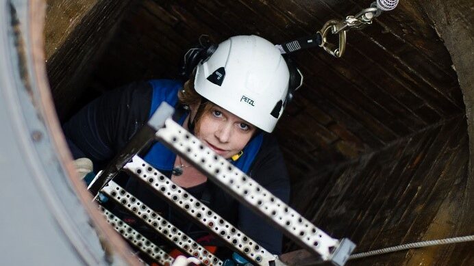 Sabrina H., Auszubildende zur Umwelttechnologin für Rohrleitungsnetze und Industrieanlagen