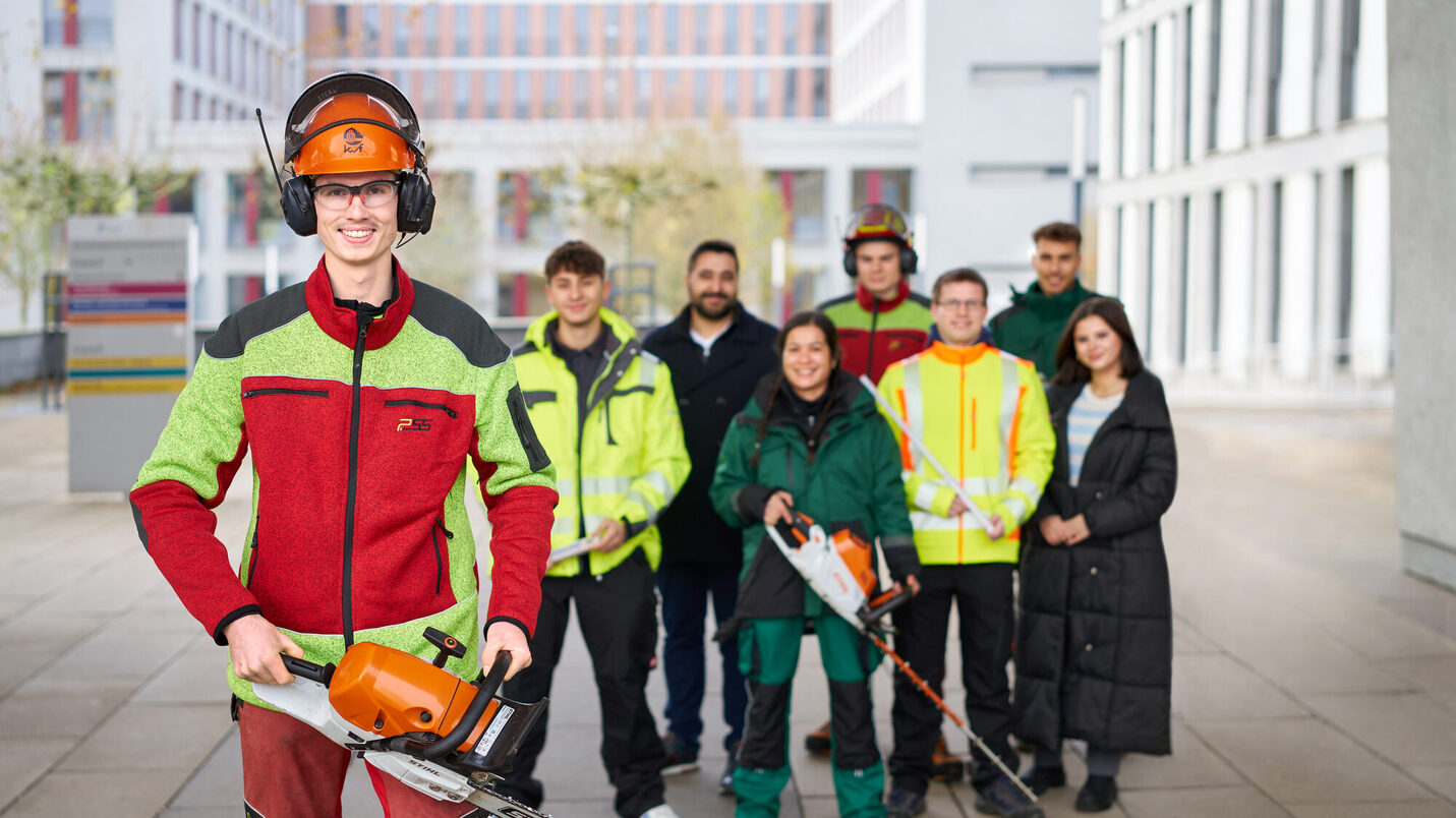 Christian S., Auszubildender zum Forstwirt + Auszubildende