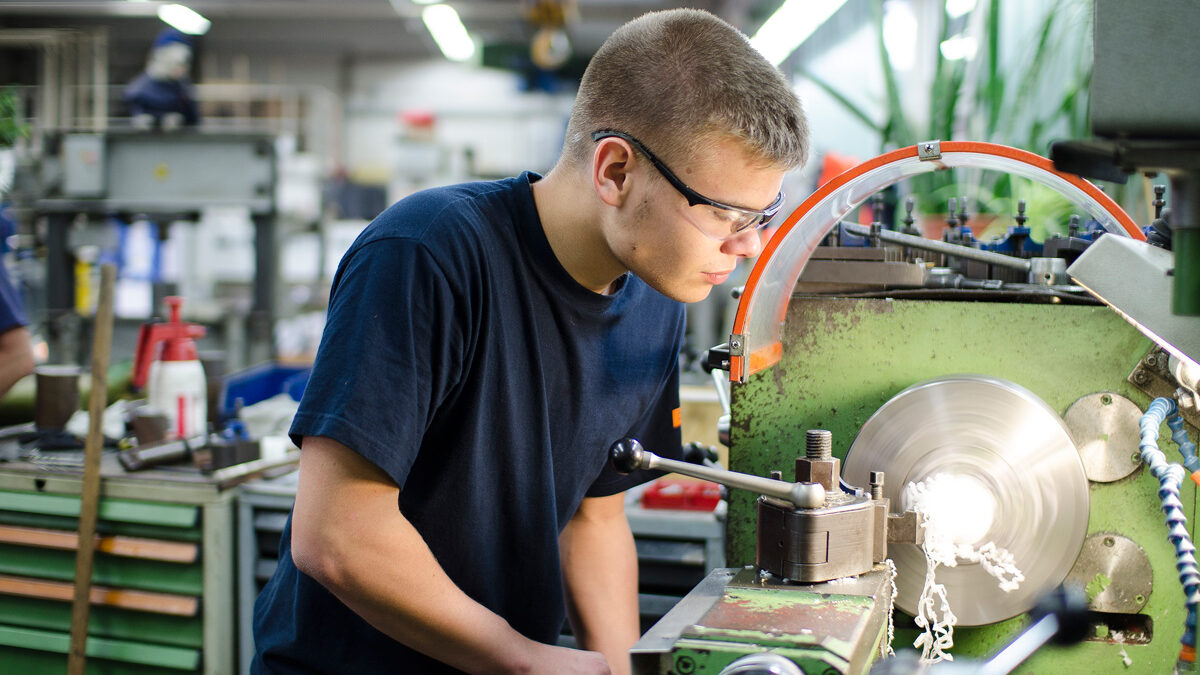 Nils B., apprendista meccanico industriale