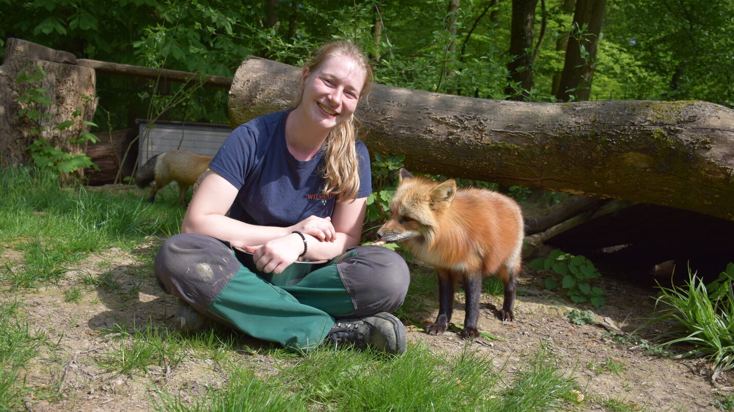Véronique K., Auszubildende als Tierpflegerin