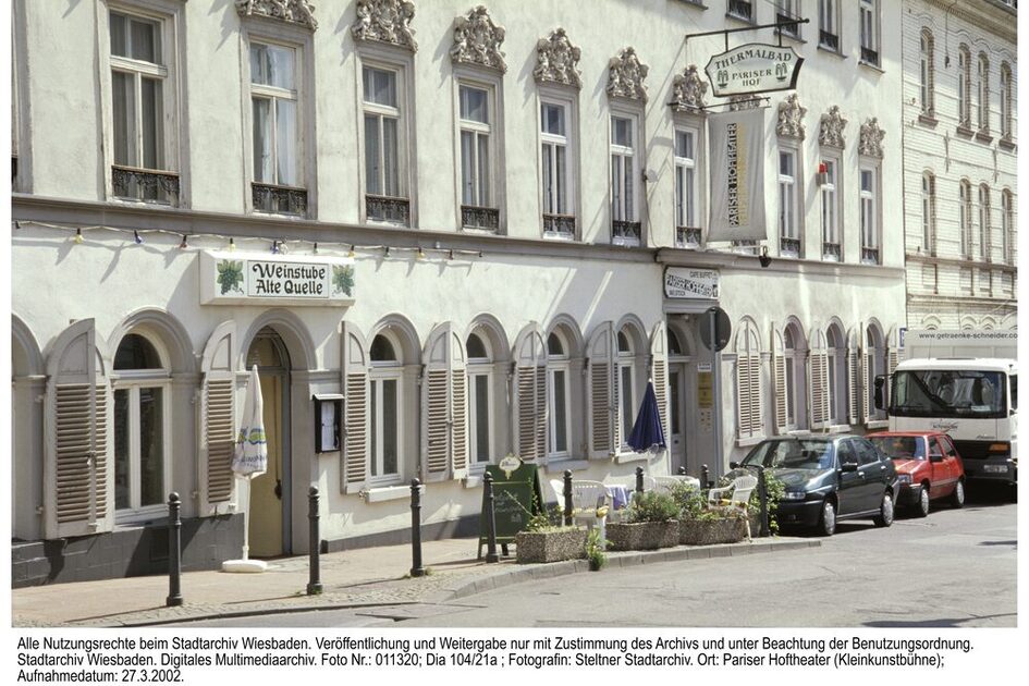 Théâtre de la cour de Paris, Spiegelgasse 9