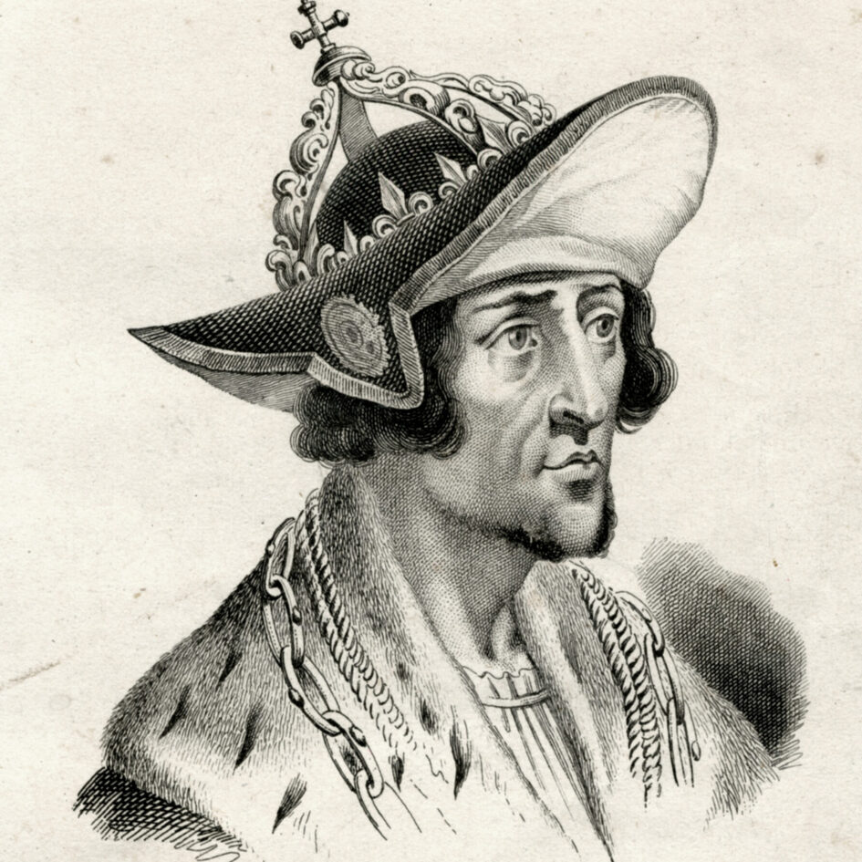 Портрет на граф Адолф фон Насау, германски крал