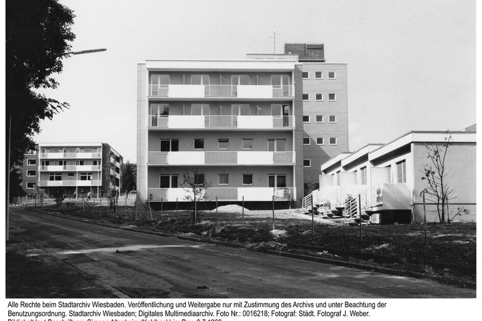 La maison de retraite Simeon sur le Kohlheck en construction