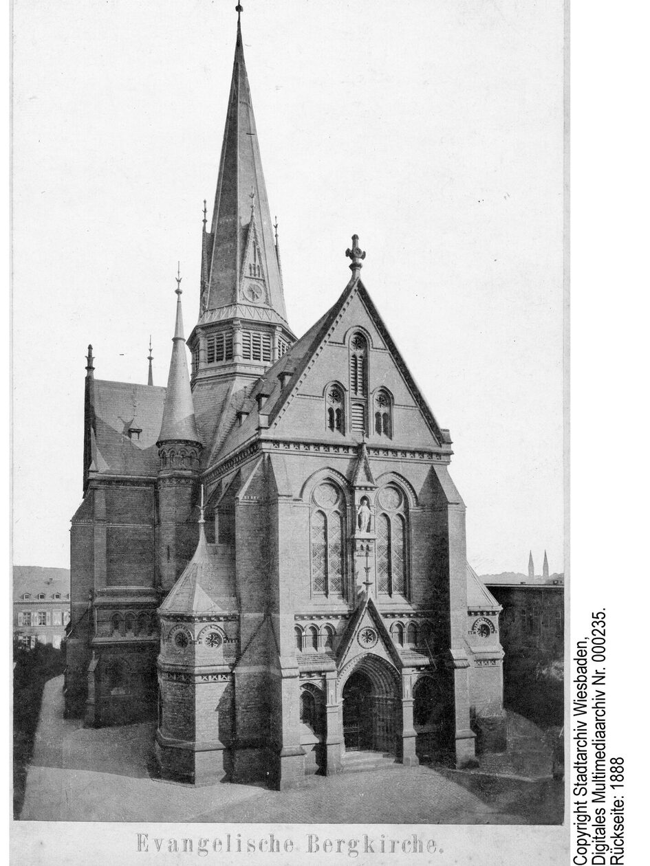 Bergkirche, 1888