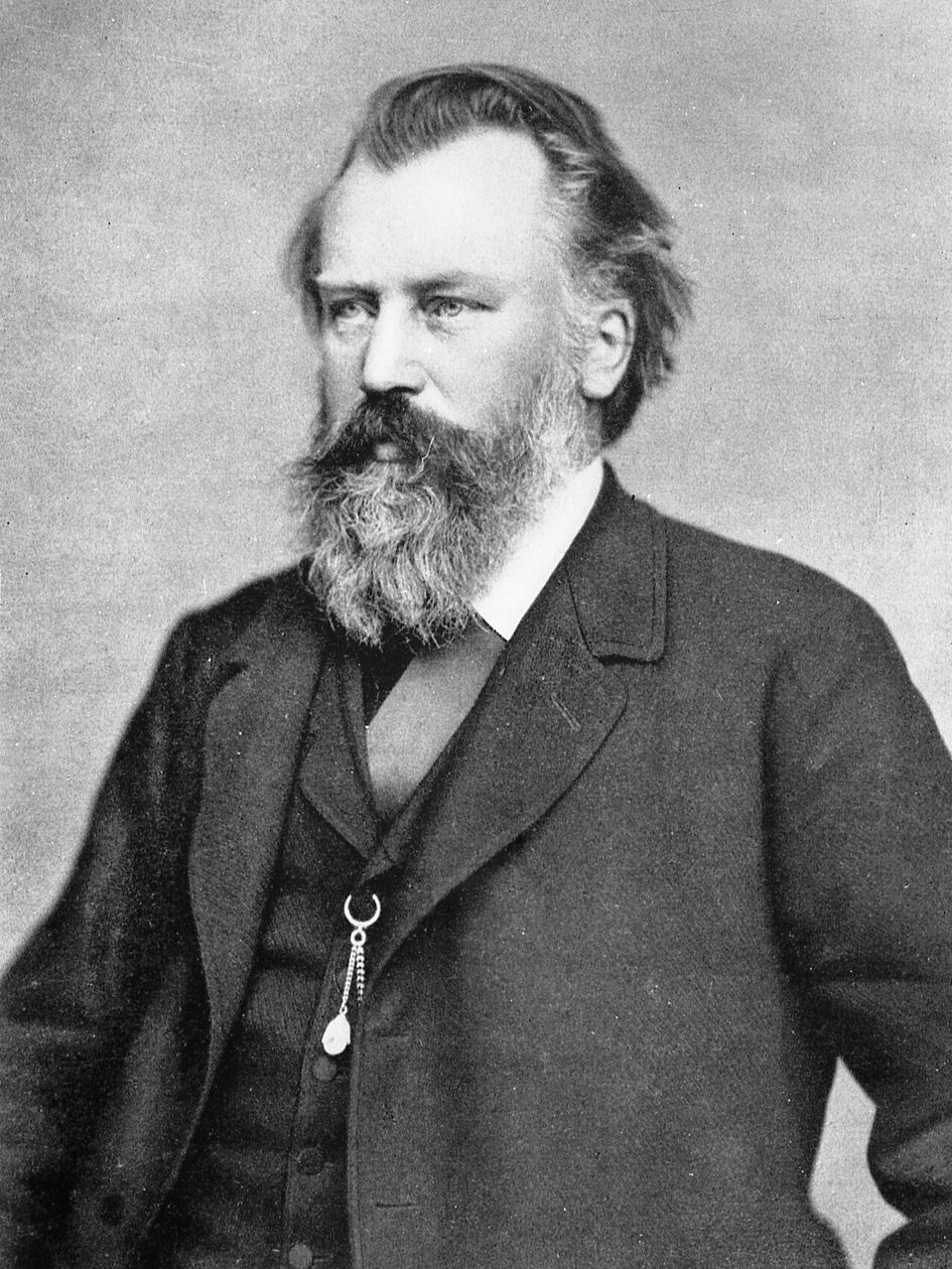 Johannes Brahms, ca. 1883