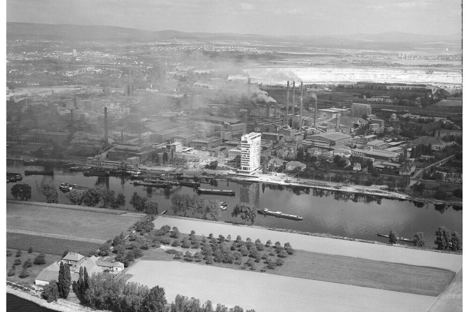 Osiedle przemysłowe Biebrich/Amöneburg, 1964 r.