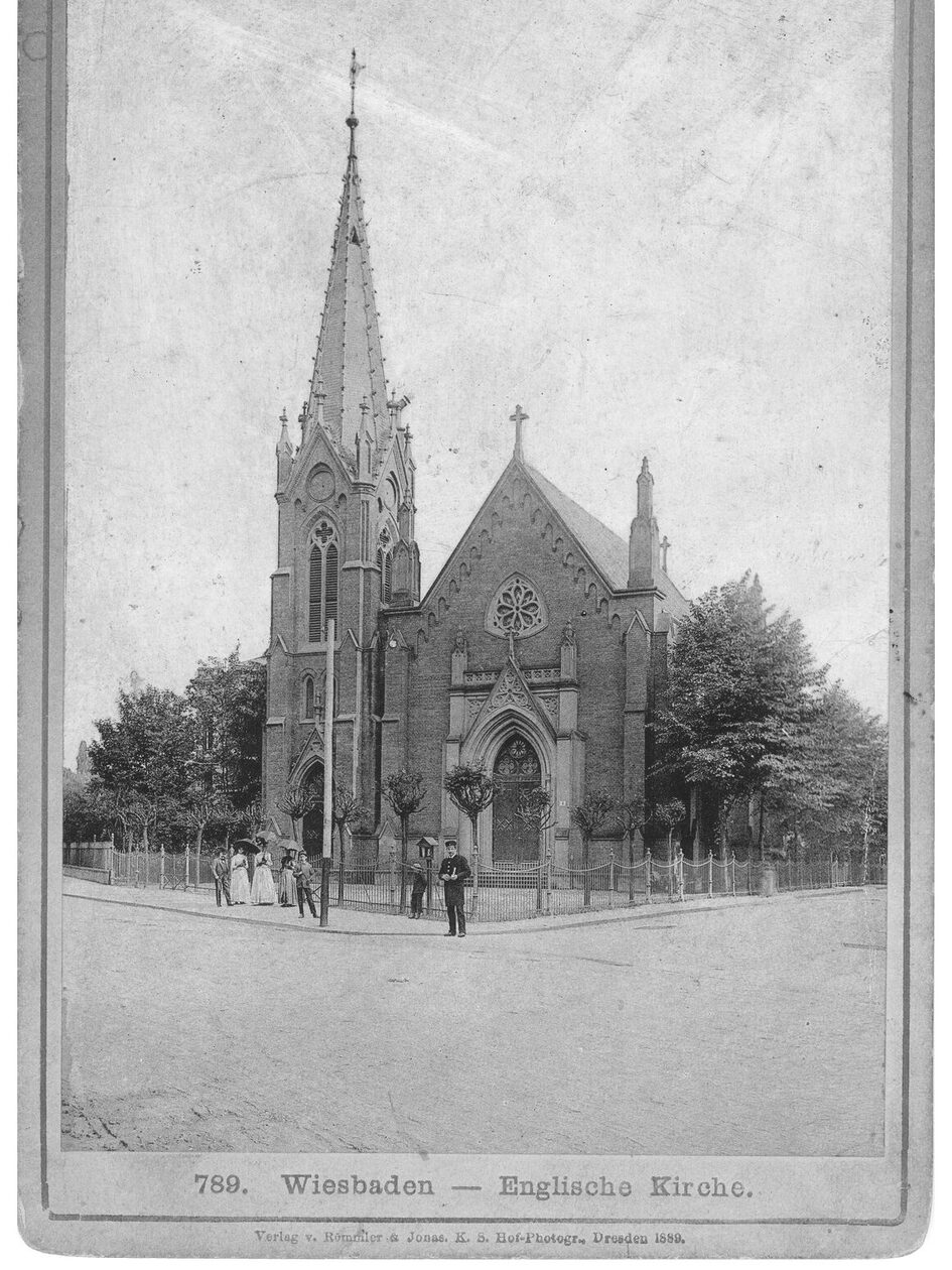 Kościół św. Augustyna z Canterbury, 1889 r.