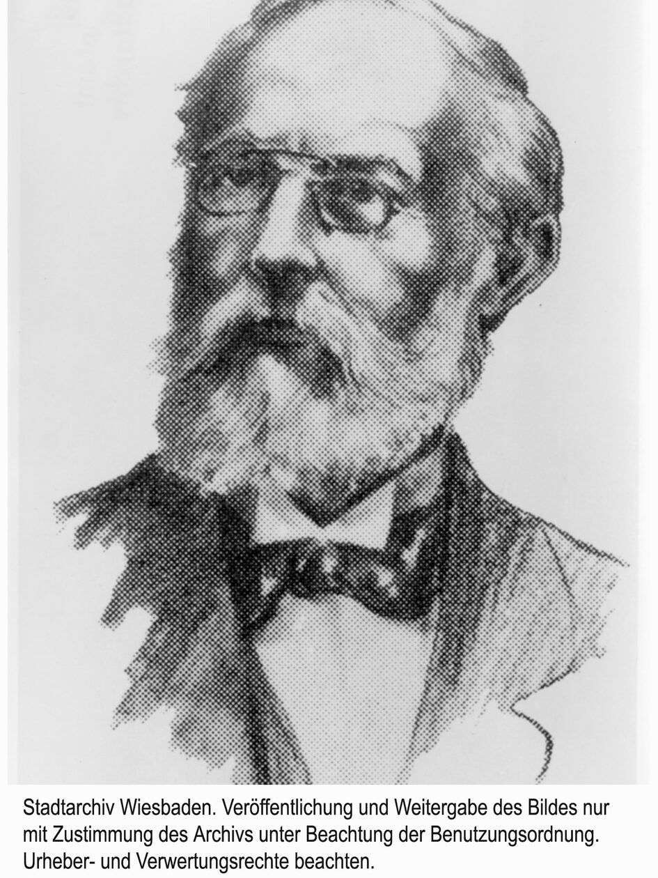 Konrad Duden, um 1890