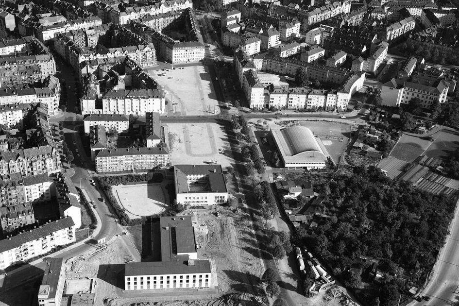 Elsässer Platz, 1964