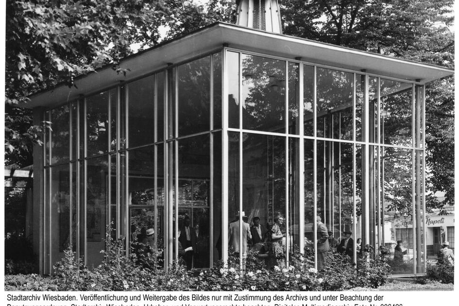 Περίπτερο Faulbrunnen, περίπου 1960.