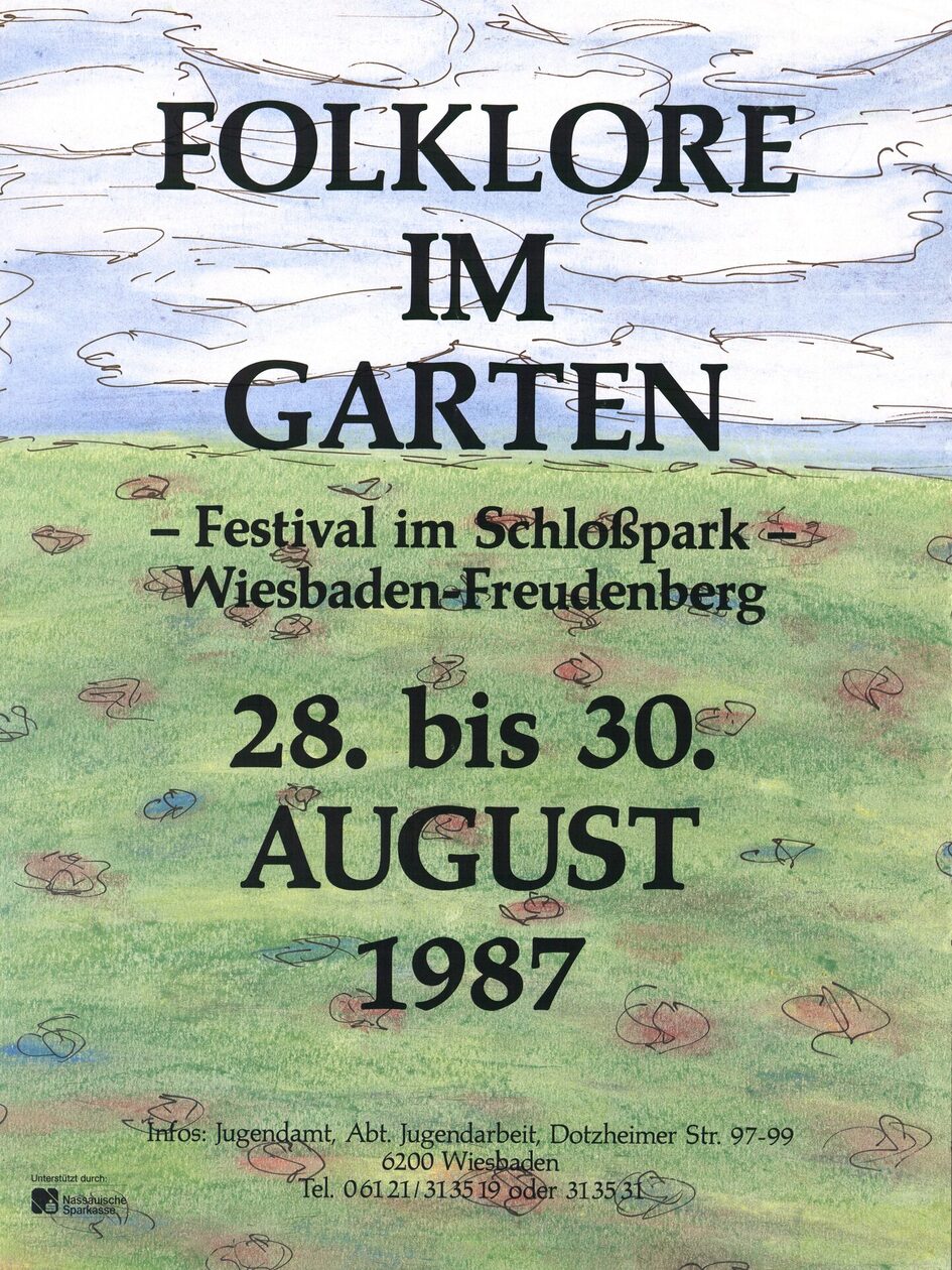 Folklore im Garten, 1987