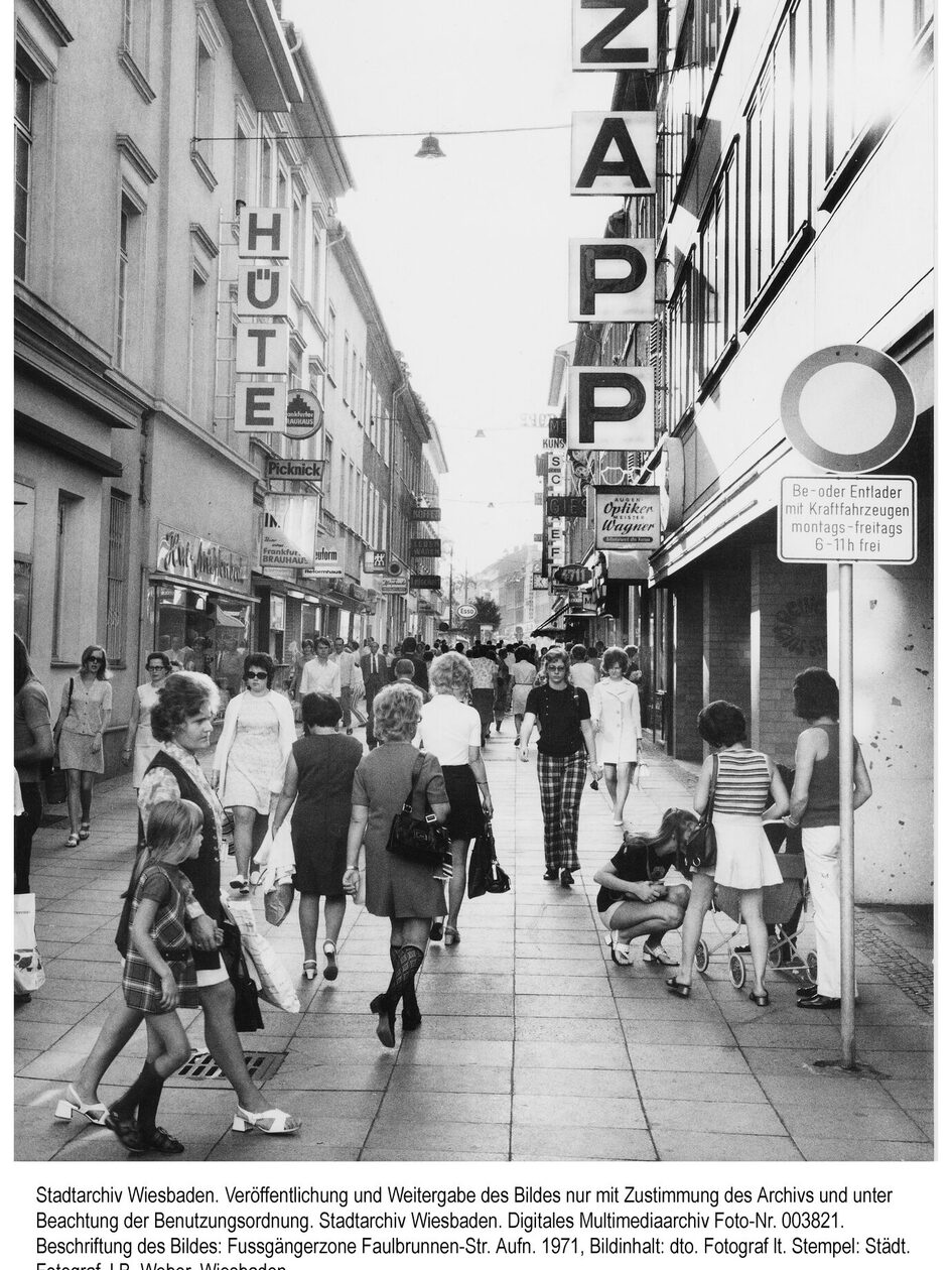 Фольбрунненштрассе, 1971