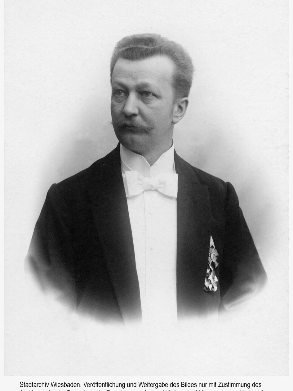 Felix August Helfgott Genzmer, um 1905