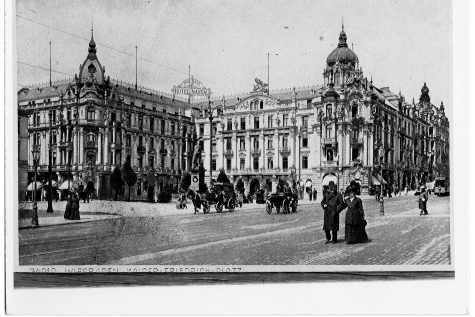 Hotel Nassauer Hof, um 1905