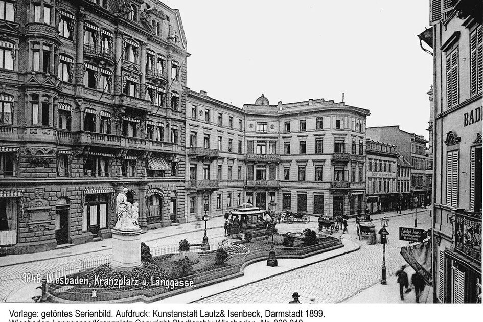 Hotel Schwarzer Bock, 1899